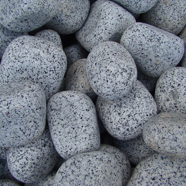 Gabionensteine - Gletscher Balls Granit Grau 50 - 100 mm